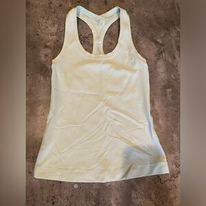 Lululemon tank top.